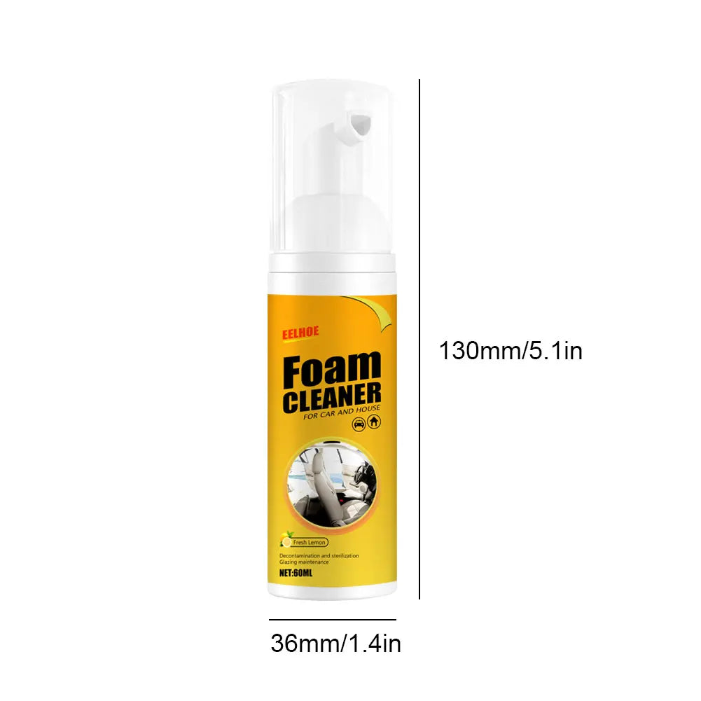 30-300Ml Foam Cleaner Spray Multi-Purpose Anti-Aging Cleaner Tools Car Interior Home Cleaning Foam for Car Interior Leather