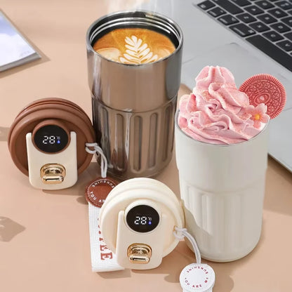 Temperature Display Coffee Cup